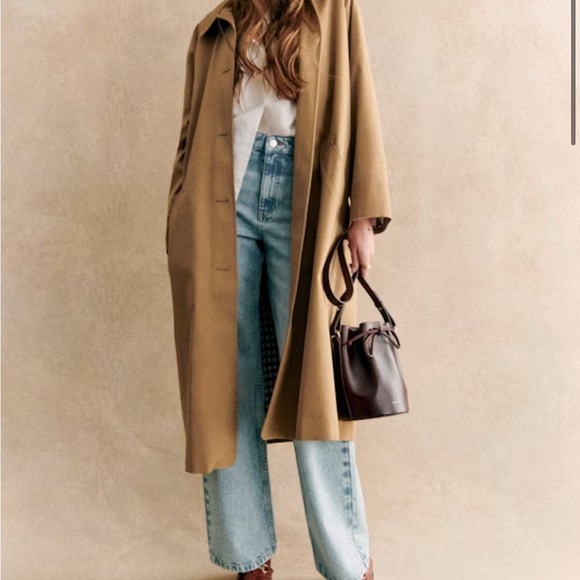 Sezane Clyde Trench - NWT - Picture 1 of 5
